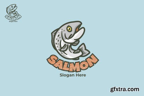 Salmon - Mascot & Esport Logo