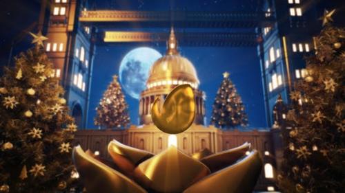 Videohive - Golden Christmas In Vatican - 23007518