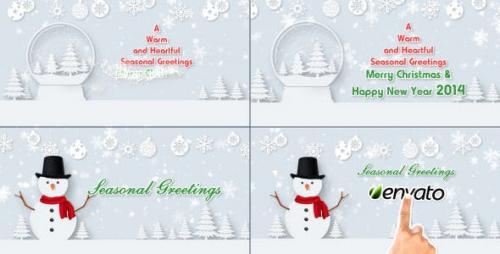 Videohive - Christmas Wishes Text - 6228075