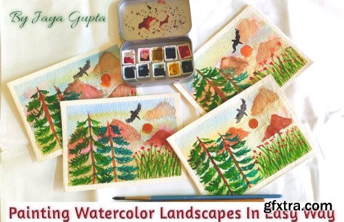 Painting Watercolor Landscapes In Easy Way