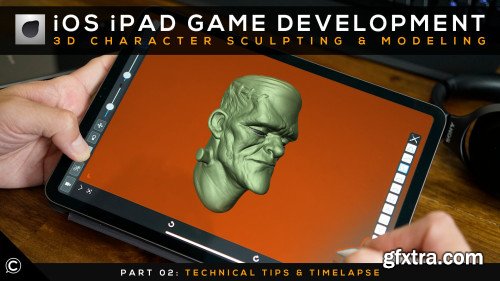 Forger iOS iPad Game Development 3D Character Sculpting & Modeling | Part 02 | Tech Tips & Timelapse