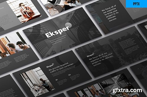 Eksper - Modern Business Powerpoint and Google Slides Template