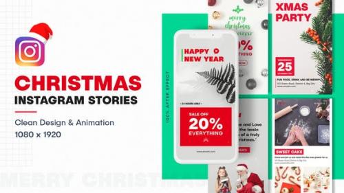 Videohive - Christmas Instagram Stories - 25121405