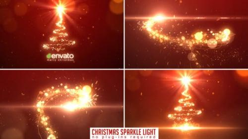 Videohive - Christmas Sparkle Light - 9598656