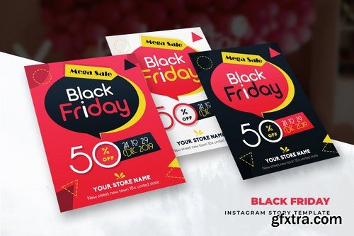 Black Friday Instagram Story Feed Templates