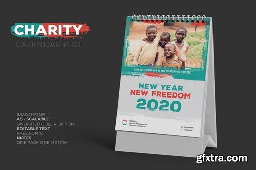 2020 Charity Calendar Pro