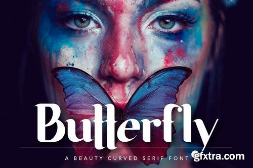CM - Butterfly Beauty Font 4321497