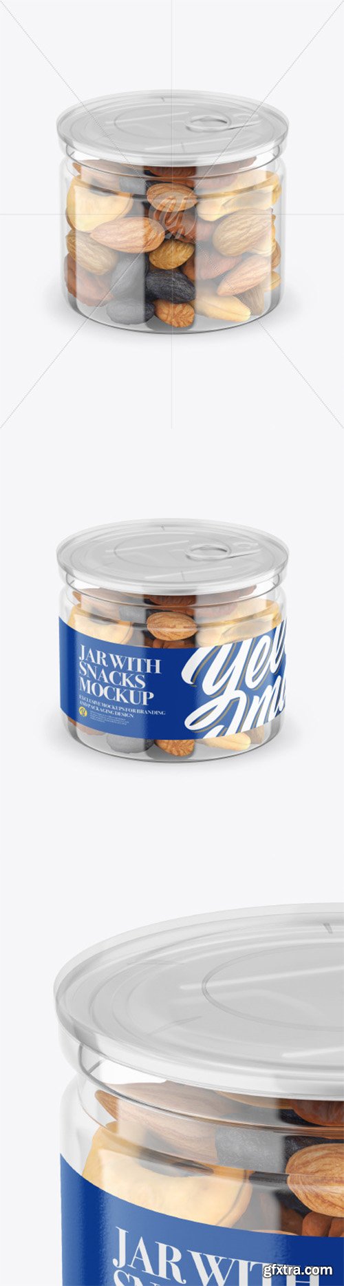 Jar with Snacks Mockup 49541