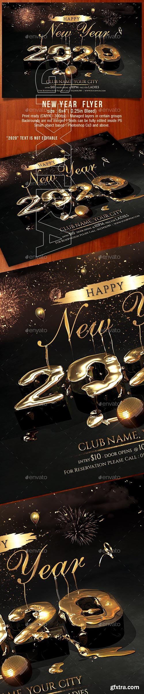 GraphicRiver - New Year Flyer 25069915