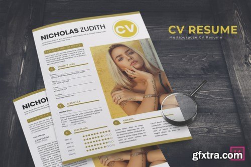 Simple CV Resume Template
