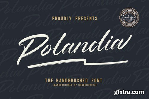 CM - Polandia - The Handbrushed Font 4328104