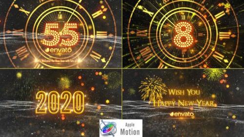 Videohive - New Year Countdown 2020 - Apple Motion - 22919323