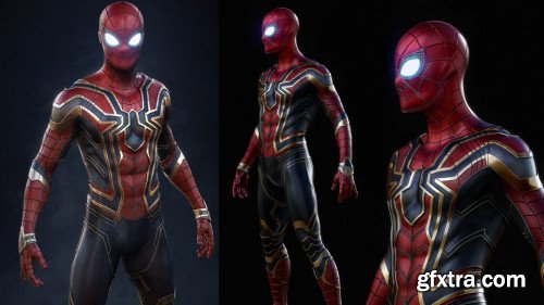 Gumroad - Spiderman Timelapse + Photoshop File
