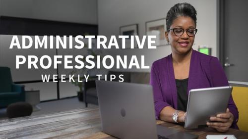 Lynda - Administrative Professional Tips