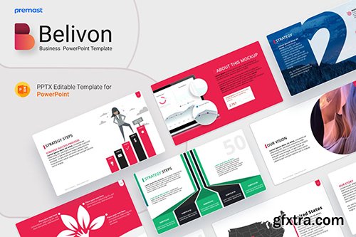 Belivon Pitch Deck PowerPoint Template