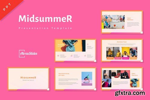 Midsummer - Creative Powerpoint Google Slides and Keynote Templates