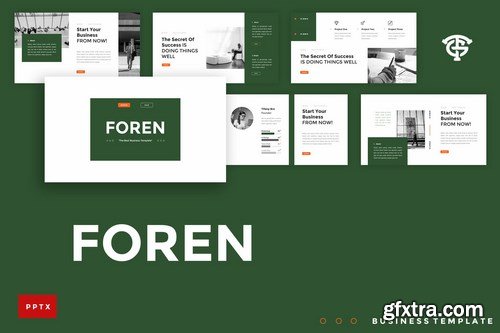 Foren Business - Powerpoint Google Slides and Keynote Templates