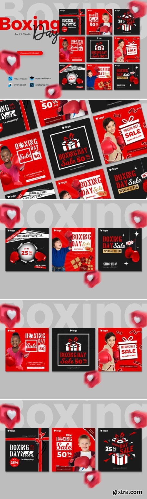 Boxing Day Sale Social Media Template 2118052
