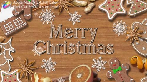 Videohive - Christmas Cookies Promo - Apple Motion - 25132683