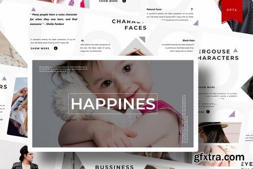 Happines Powerpoint Template