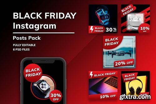 Black Friday Instagram Posts Pack
