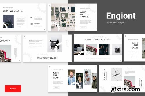 Engiont - Engineering Powerpoint Google Slides and Keynote Templates