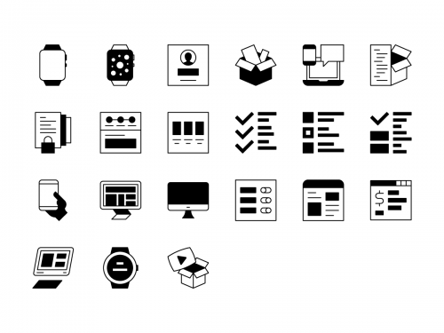 21 Web/Mobile Development icons