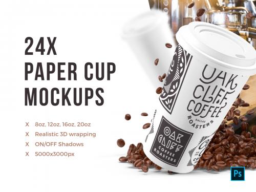 24x Paper Cups