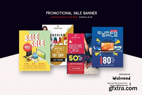 Promotional Banners & Instagram Stories Templates