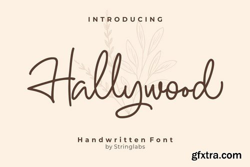 CM - Hallywood - Handwritten Script Font 4341099