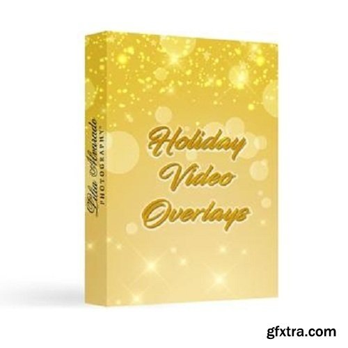 Holiday Video Overlays Bundle I for Adobe Photoshop