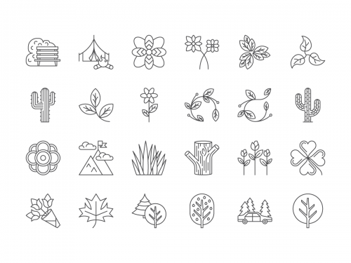 42 Nature & Outdoors Icons