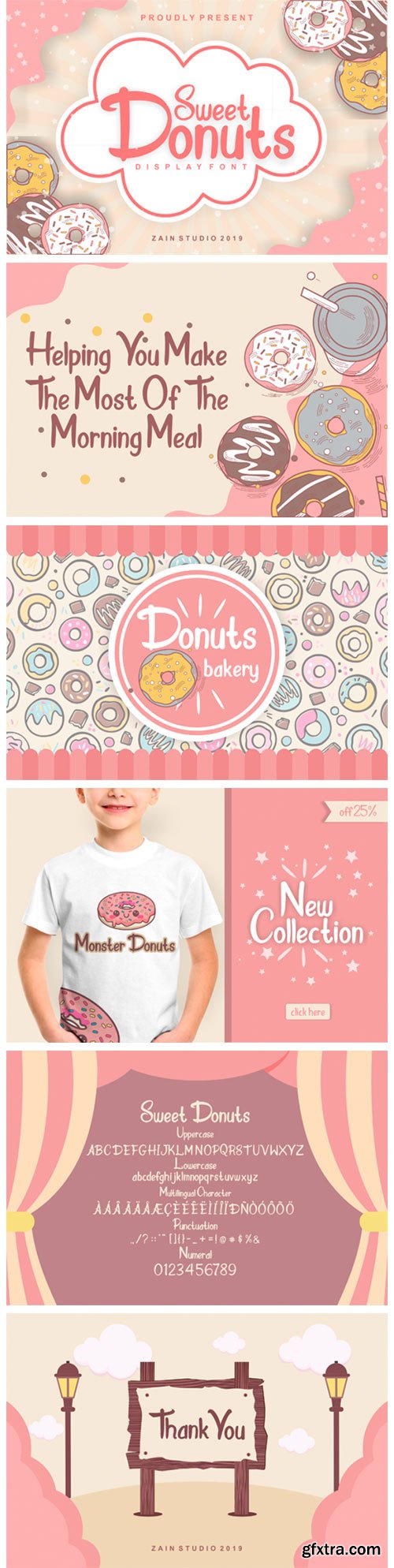 Sweet Donuts Font