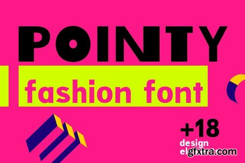 CM - Pointy bright and elegant font 4349047