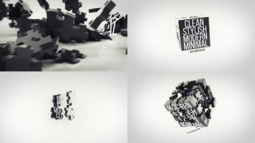 Videohive - Dynamic Puzzle Logo Reveal - 25164356