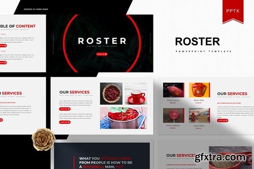 Roster | Powerpoint Template