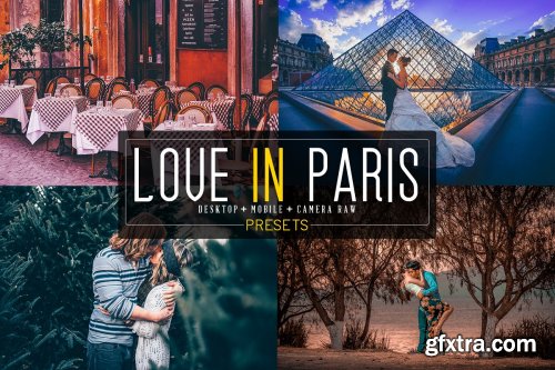 CreativeMarket - 20 Love In Paris LR+DNG+ACR Presets 4213317