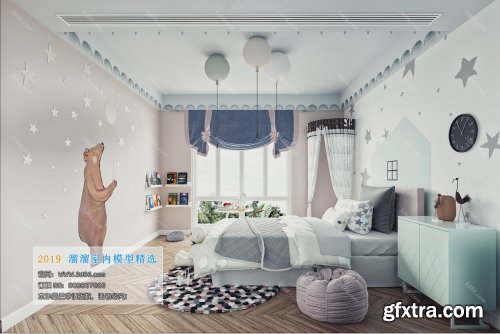 Modern Style Bedroom 218 (2019)