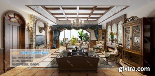 American Modern Style Livingroom 333 (2019)