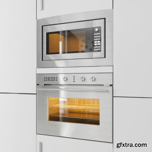 Kitchen Appliances 07 3d models