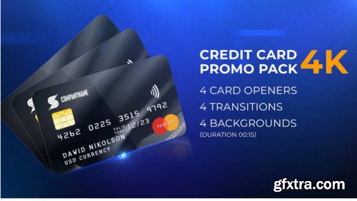 Credit Card Promo Pack - After Effects 311845