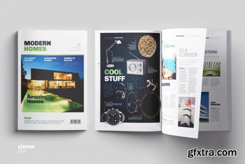 Modern Homes – Magazine Template