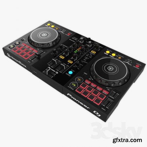 DJ Controller DDJ-400 3d model