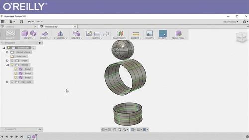Oreilly - Master Part Modeling with Autodesk Fusion 360