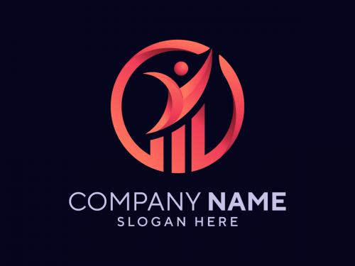 Abstract business logo template