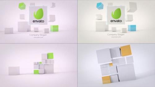 Videohive - Business Cubes Dynamic Logos - 23515668