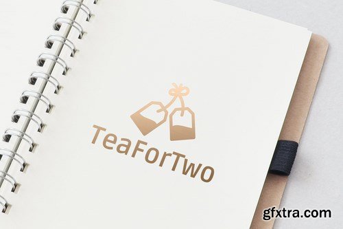 Tea For Two Logo Template