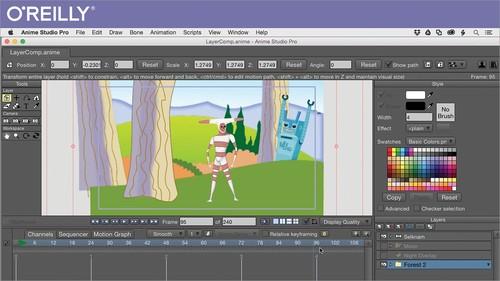 Oreilly - Learning Anime Studio Pro 11