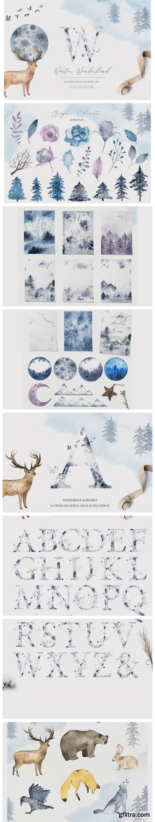 Winter Wonderland - Watercolor Set 2194146