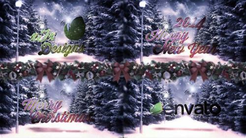 Videohive - New Year & Christmas Logo Grettings - 6070553